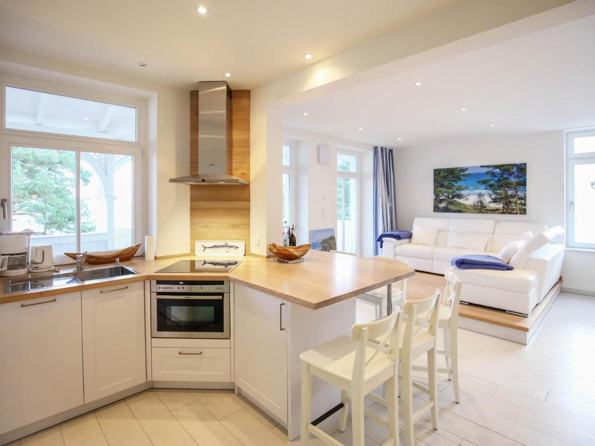 Strandvillen Binz - Ferienwohnung Mit Meerblick, 2 Schlafzimmern Und Balkon Sv-008 Exterior foto